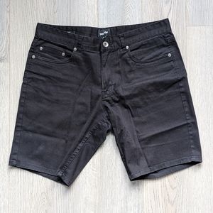 Frank & Oak Lincoln black shorts